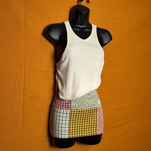 The Ragged Priest Multicolored Patchwork Skirt